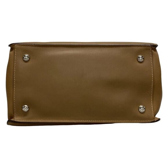 PRADA - Brown Leather Tote Bag 543-061625 - Picture 5 of 14